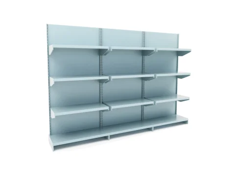 Steel Storage Shelves, 65 x 55 in.