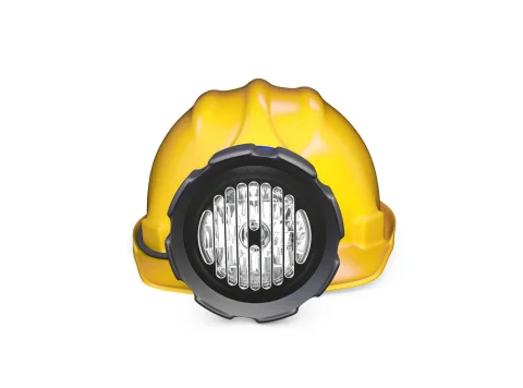 Hardhat with 300 Lumen LED Light