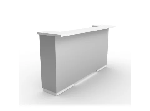 Reception Desk, 71 x 42 in.